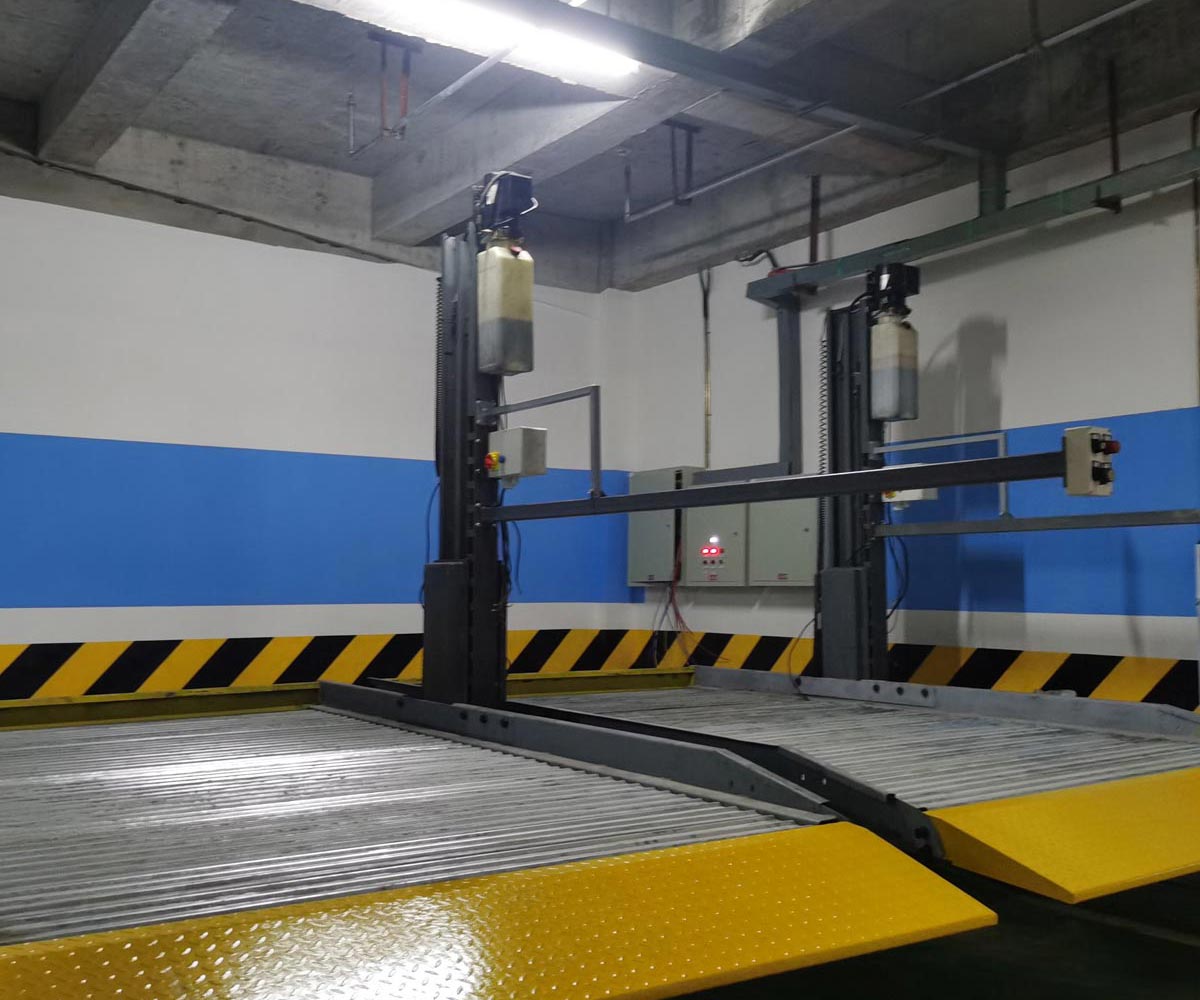 道真升降橫移類機(jī)械式停車庫改造