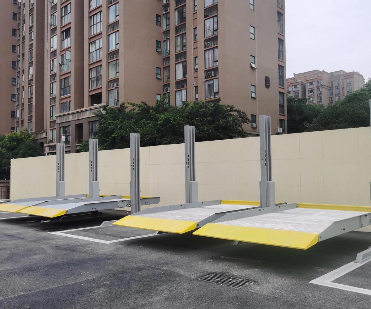 云南地下室簡易升降立體停車場回收