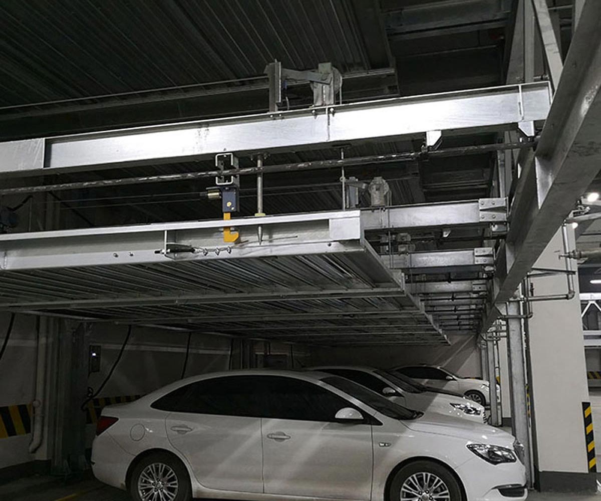 榕江2層簡易升降機械停車庫回購