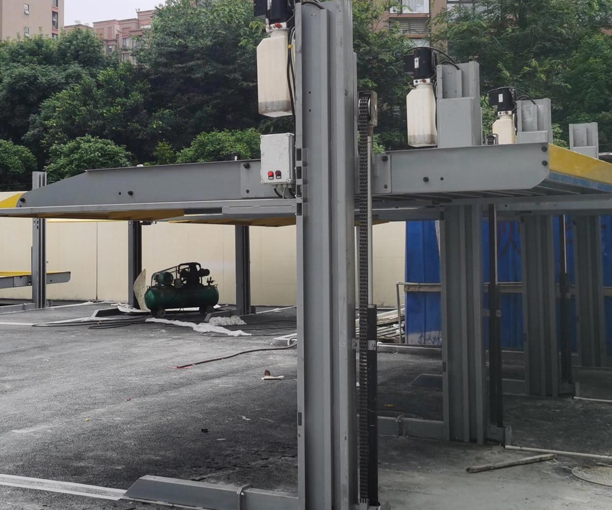 云南家用簡易式機械停車庫拆除