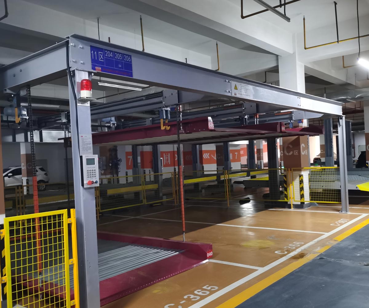 榕江兩層簡易類立體停車場
