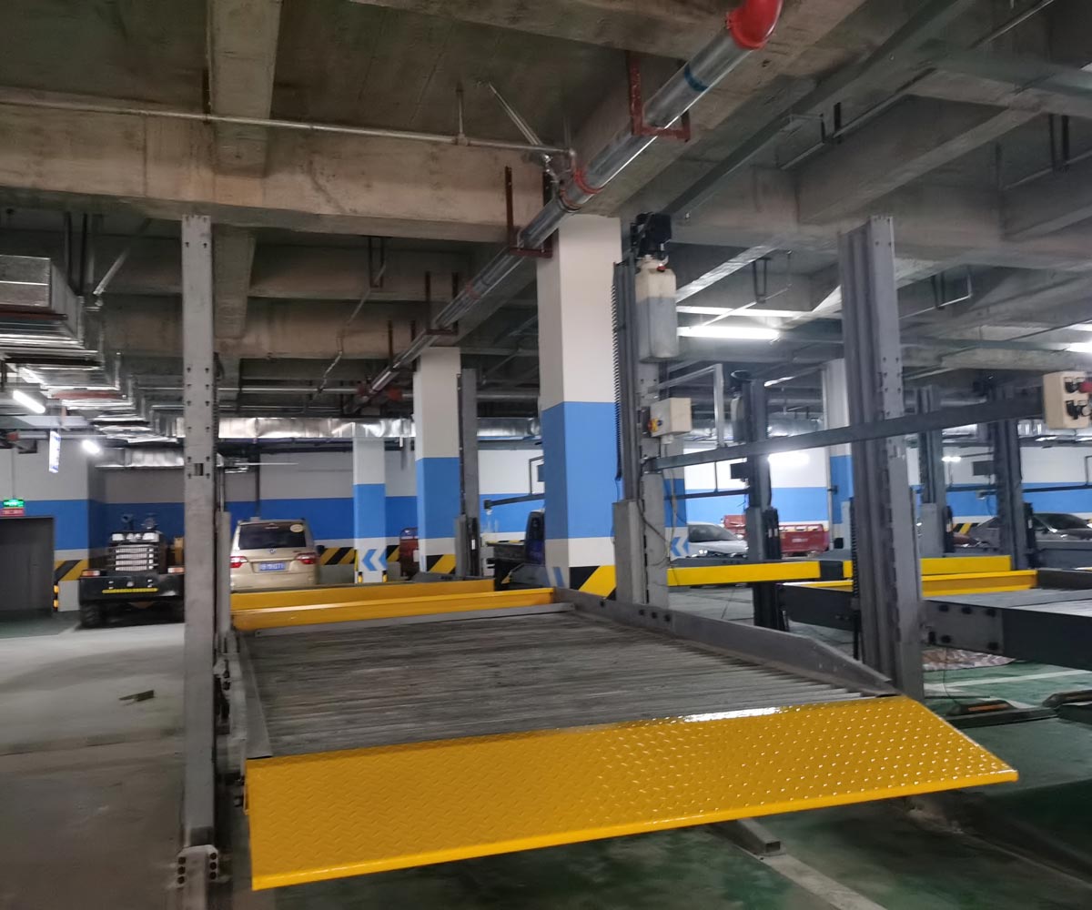 重慶四柱式停車立體車庫