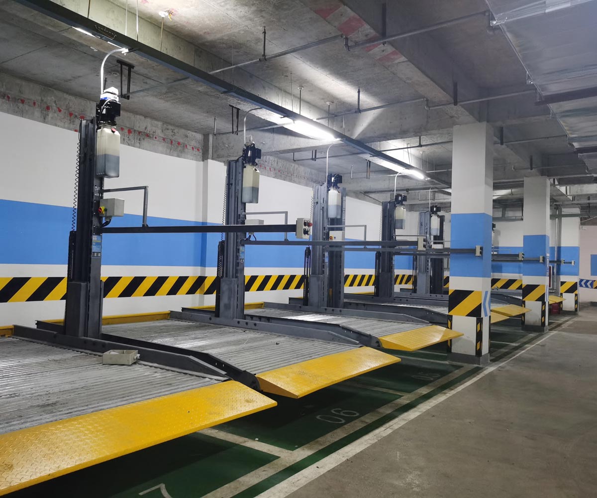 湖北地坑簡易升降立體車庫